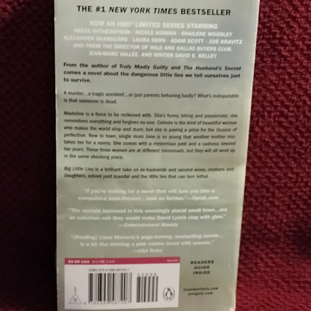 Big Little Lies Paperback Book - Picture 2 of 8